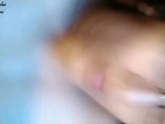 Amateur, Mamada, Pareja, Estilo perrito, Gafas, Casero, Latina, Pov