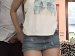 Tiffany Doll gets naughty with an old guy & gets her ass drilled hard