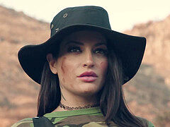 Amerikanisch, Küssen, Im freien