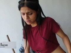 POV creampie with a perfect ass - amateur Muslim beauty