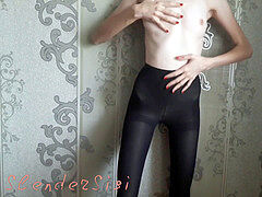 hand-job,blow-job,inbetween the legs from the slender of the girl - SlenderSisi