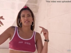German Scout Picks Up Hot Latina Teen Penelope - Big Dick Public Fuck & Real Orgasm