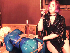 Blond, Gebondenheid, Latex, Lesbisch, Rubebrstof