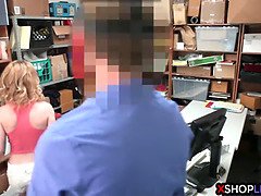 カワイイ, 女 人男 人, ハードコア, 小柄, ポリス, お仕置き, 現実, 三人