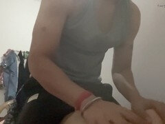 Hinter den kulissen, Freundin, Selbstgemacht, Indisch, Küssen, Reif, Erotischer film, Ablutschen