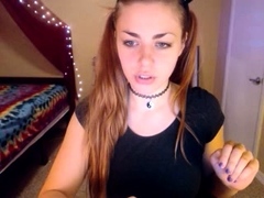 Amateur, Culo, Masturbación, Desnudo, Pelirrojo, Solo, Adolescente, Camara web