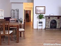 Old Goes Young - Chrissy Fox has the sweetest teen pussy
