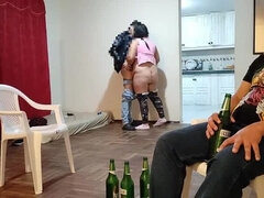 Gros seins, Sucer une bite, Cocu, Mère que j'aimerais baiser, Maman, Orgasme, Voyeur, Épouse