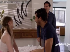 Paar, Schwanz, Riesig, Mann mann frau, Pervers, Zierlich, Taboo, Flotter dreier