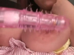 アジア人, 気狂い, ディルド, 毛深い, 日本人, オナニー, ヤリマン, おもちゃ