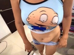 18 jaar, Enthousiasteling, Anaal, Kont naar mond, Broeder, Sperma, Moeder, Tietenklus