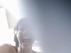 素人, デカパイ, 巨大, 乳首, オマンコ, フェラする, オッパイの