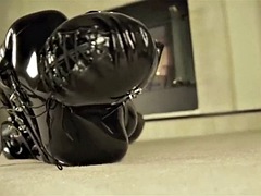 Tetas grandes, Amarrada, Látex, Sexo soft, Tetas