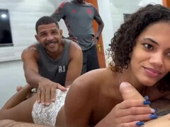 Horn's Friend Step In to Satisfy His Girlfriend's Anal Craving as He's Grossed Out