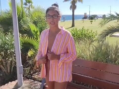Beauté, Fille latino, Masturbation, Nue  à poil, De plein air, Chatte, Jouets