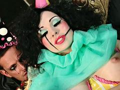 デカパイ, フェラチオ, 茶髪の, ヨーロピアン, Hd, おもちゃ