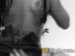 Pornstarlets double penetration'd by two chubby meatpipes in a