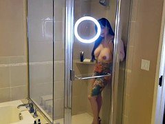 Busty Tattooed Asian MILF