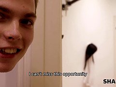 Naughty blonde cougar shame4k gets a hot shower and a rough fuck