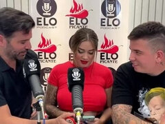 Sara Blonde's Explosive Interview on Elo Podcast: Blowjob & Cum Finale - Elo Picante