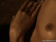 素人, アジア人, 茶髪の, ダンス, エロティック, 淫乱熟女, 母, 裸