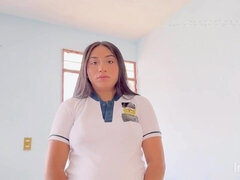 18, アナル, デカ尻, デカパイ, 大学生, ハードコア, オッパイの, ユニフォーム