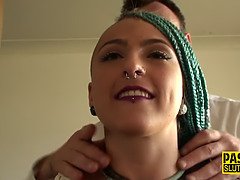 お尻, ボンデージ, フェティッシュ, Hd, ピアス, スパンキング, タトゥー, 拘束