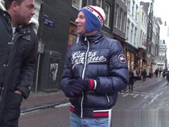 Dutch hooker in high heels gets spermed