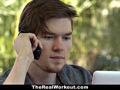 TheRealWorkout - Hot Milf Fucks Fitness Client