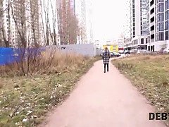 18, ハードコア, Hd, お金, 現実, 赤毛, ラフ, ロシア人