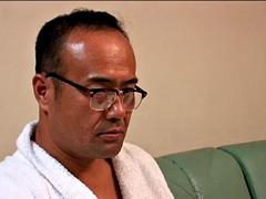 アジア人, フェラチオ, カップル, 日本人, キス, フェラする