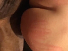 Enthousiasteling, Grote lul, Zwart, Hondjeshouding, Hd, Ruw, Tiener, Tieten likken