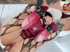 デカ尻, デカパイ, チン, バック, ゴス, 巨大, ラフ, 締まりの良い