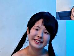 Amateur, Asiático, Tetas grandes, Mamada, Chino, Linda, Japonés, Tetas