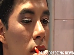 お尻, 女装男装, フランス人, ゲイ, ハードコア, オナニー