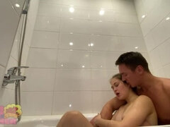 Amateur, Grosse bite, Éjaculation interne, Fille, Queue, Petite femme, Chatte, Adolescente