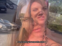 Laure Raccuzo - She Gets Destroyed In Gangbang After Sucking Cocks At The