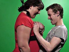 ぽっちゃり, デカパイ, 巨乳な, オッパイの