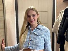 Mamada, Novio, Pareja, Europeo, Sexo duro, Lencería, Ruso, Adolescente