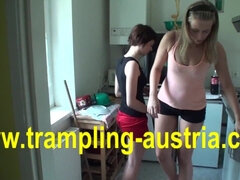 Sadomasochismus, Fesselspiele, Domination, Füsse, Frau, Weibliche domination, Deutsch, Herrin