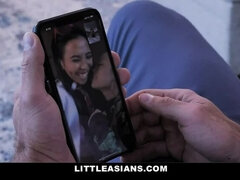 デカチン, 茶髪の, チン, 女 人男 人, ハードコア, 異人種間, 小柄, ティーン