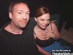 Gangbang, Public, Redhead
