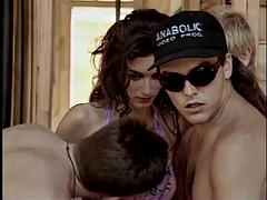 Classic gang bang: Anal, Hardcore  Brunette Porn
