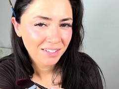Katie Moore ASMR - Painter Licking and Sucking Your Cock