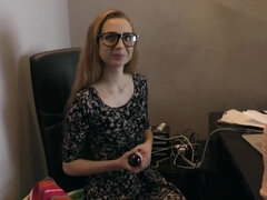 Kont, Blond, Vingeren, Brillen, Hd, Masturbatie, Alleen, Speelgoed