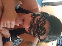 Sloppy blowjob, amateur blowjob, amateur