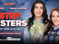 Family Strokes featuring Shay Sights and Aubree Valentine's step fantasy video