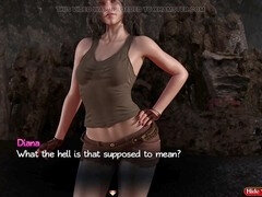 3 dimensionaal, Pijpbeurt, Sperma in mond, Sperma shot, Voeten, Voetbeurt, Spel, Handbeurt