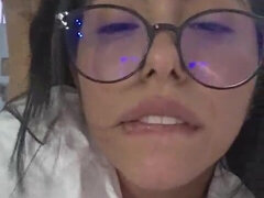 Amateur, Anal, Sucer une bite, Queue, En levrette, Hard, Fille latino, Adolescente