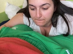 Blow and bite cock, latina blowjob pov, she suck the cum out